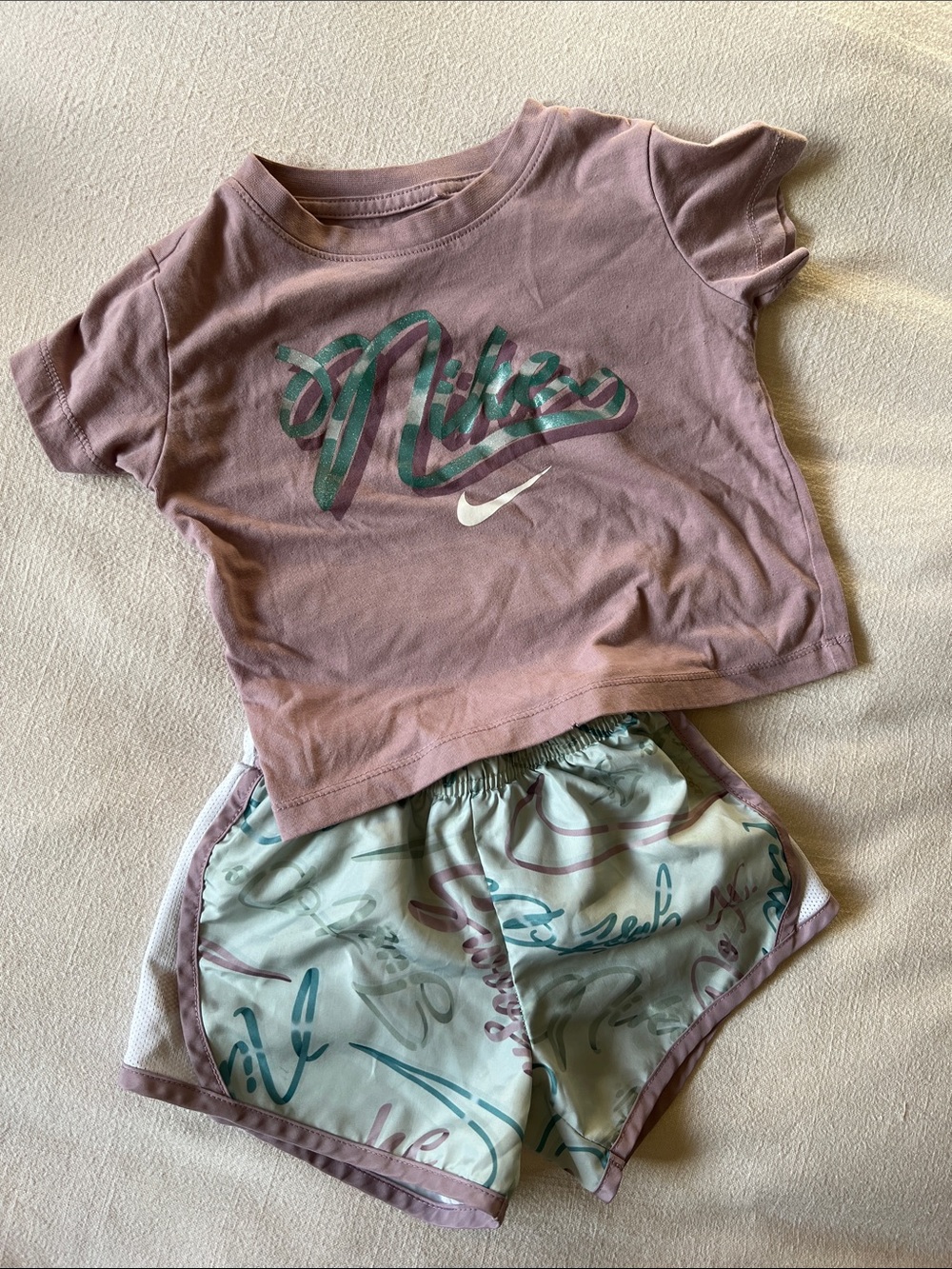 Nike Girls Active Shorts Set - Size 4